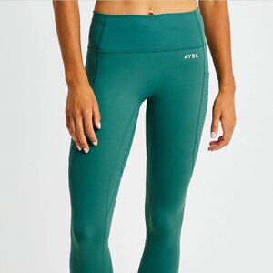 AYBL Pace Leggings - Deep Green